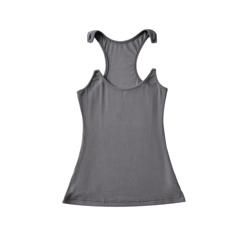 Jennie - Women Invisible Strap Ribbed Tank Top
