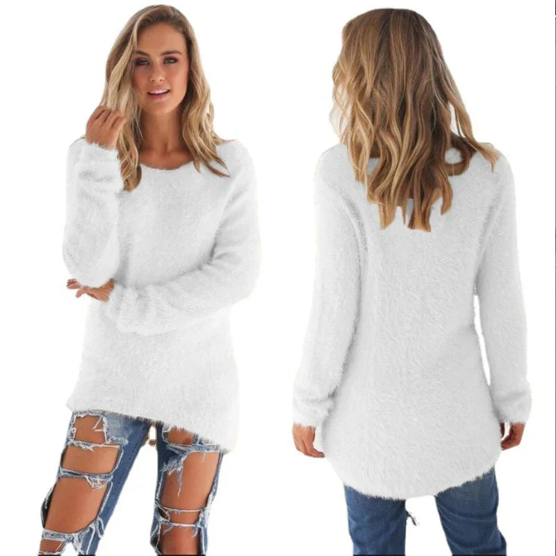 Verity - Fluffy Warm Teddy Sweater