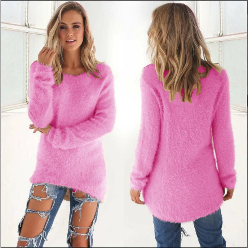 Verity - Fluffy Warm Teddy Sweater