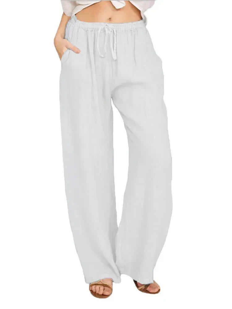 Hyacinth - High Waist Breathable Pants Women