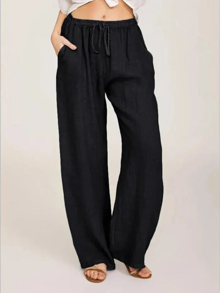 Hyacinth - High Waist Breathable Pants Women