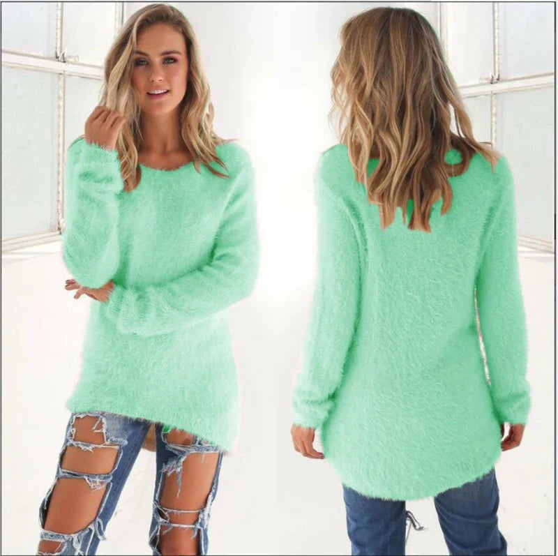 Verity - Fluffy Warm Teddy Sweater