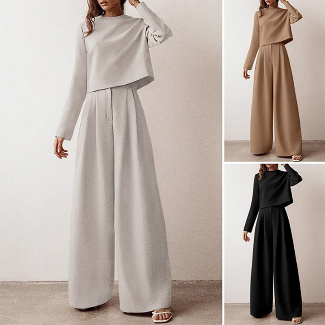 Heidi - Sophisticated Palazzo Pants Set for Women