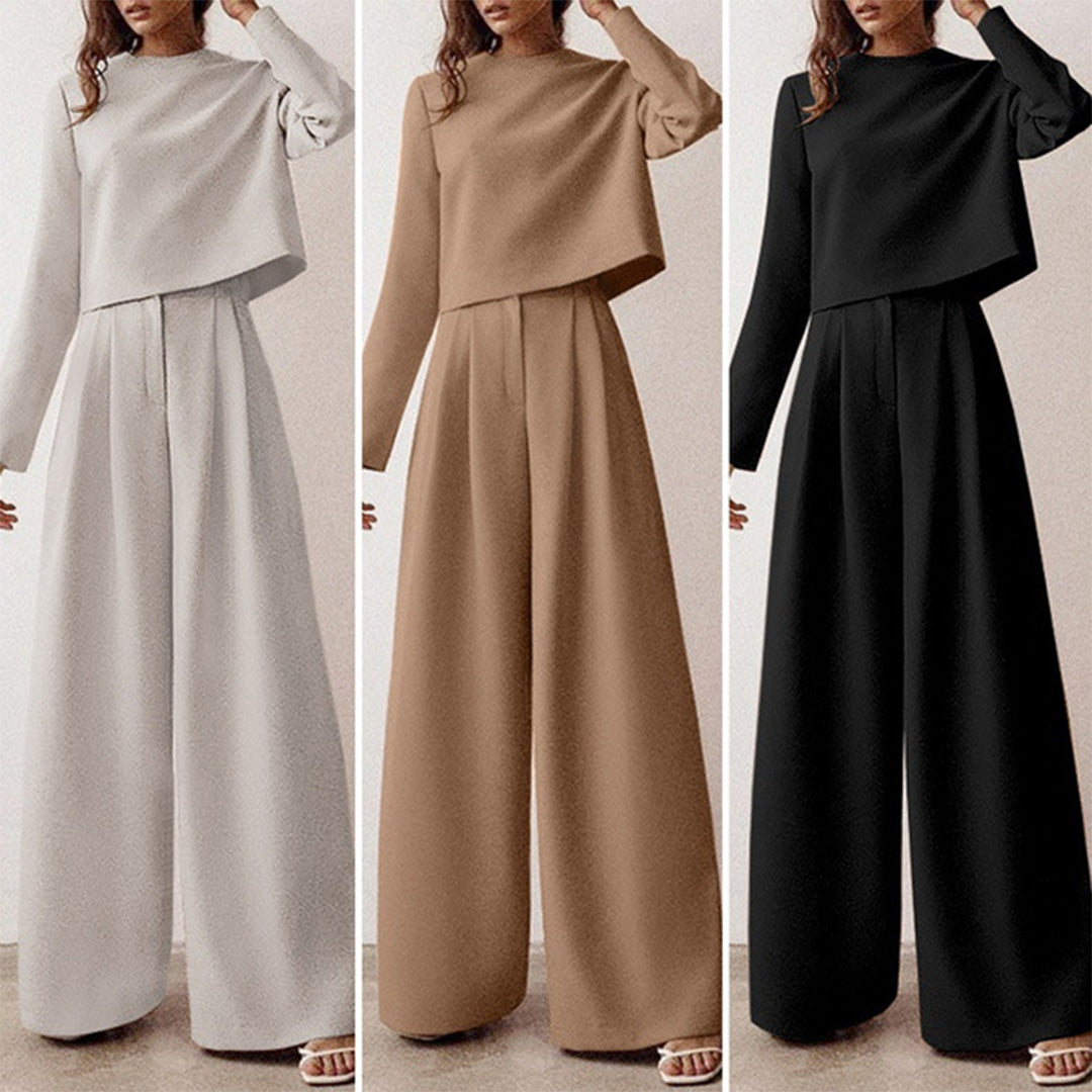 Heidi - Sophisticated Palazzo Pants Set for Women