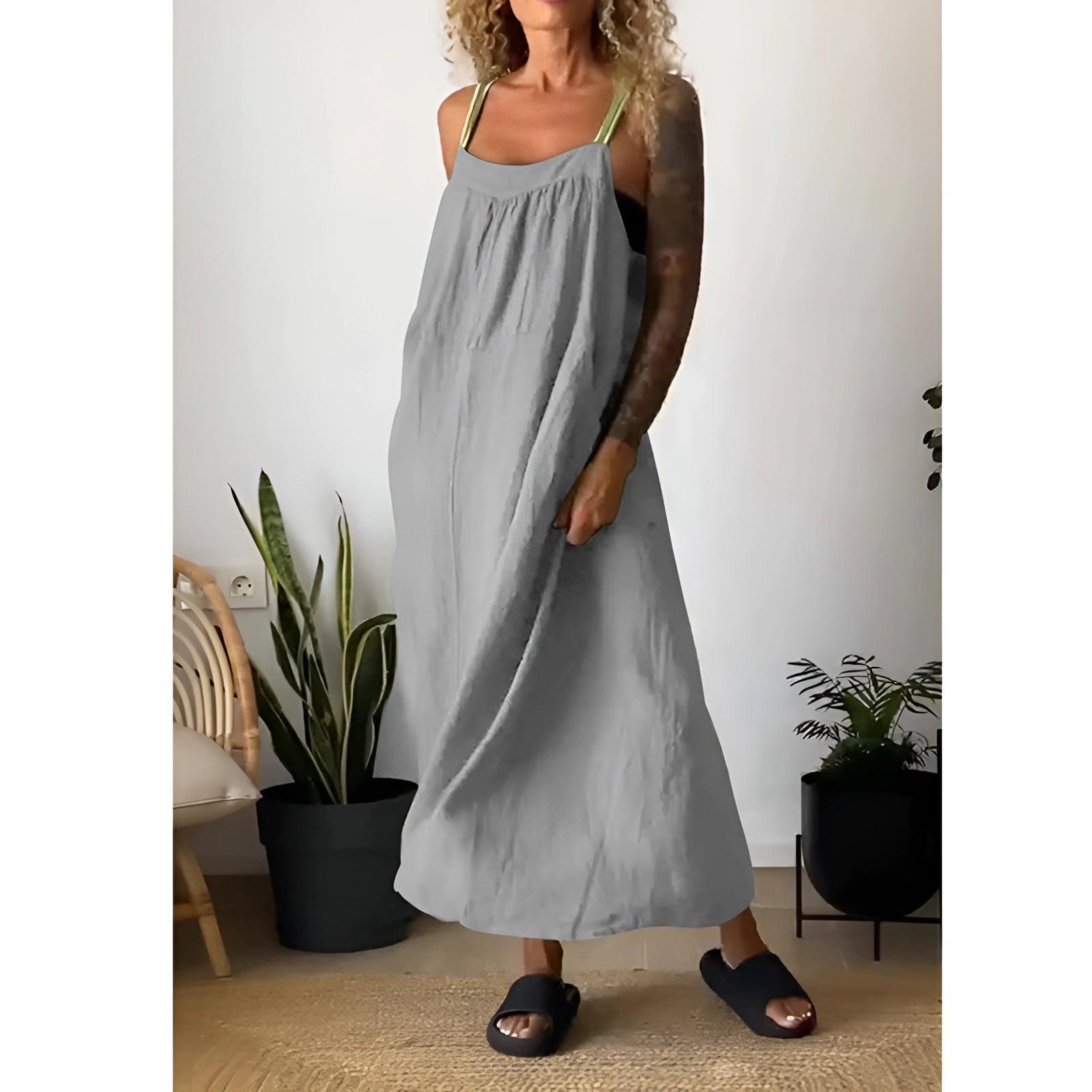 Ruby - Relaxed Summer Maxi Dress (Plus Size)