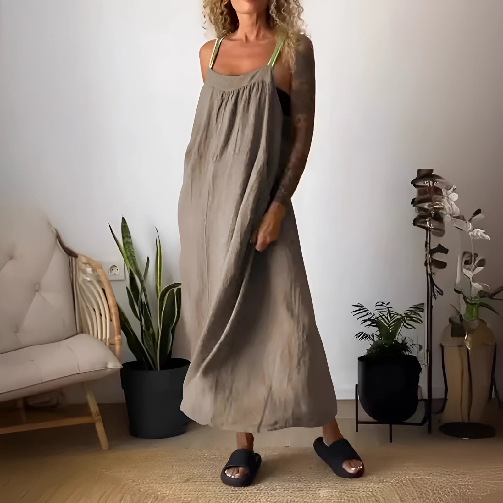 Ruby - Relaxed Summer Maxi Dress (Plus Size)