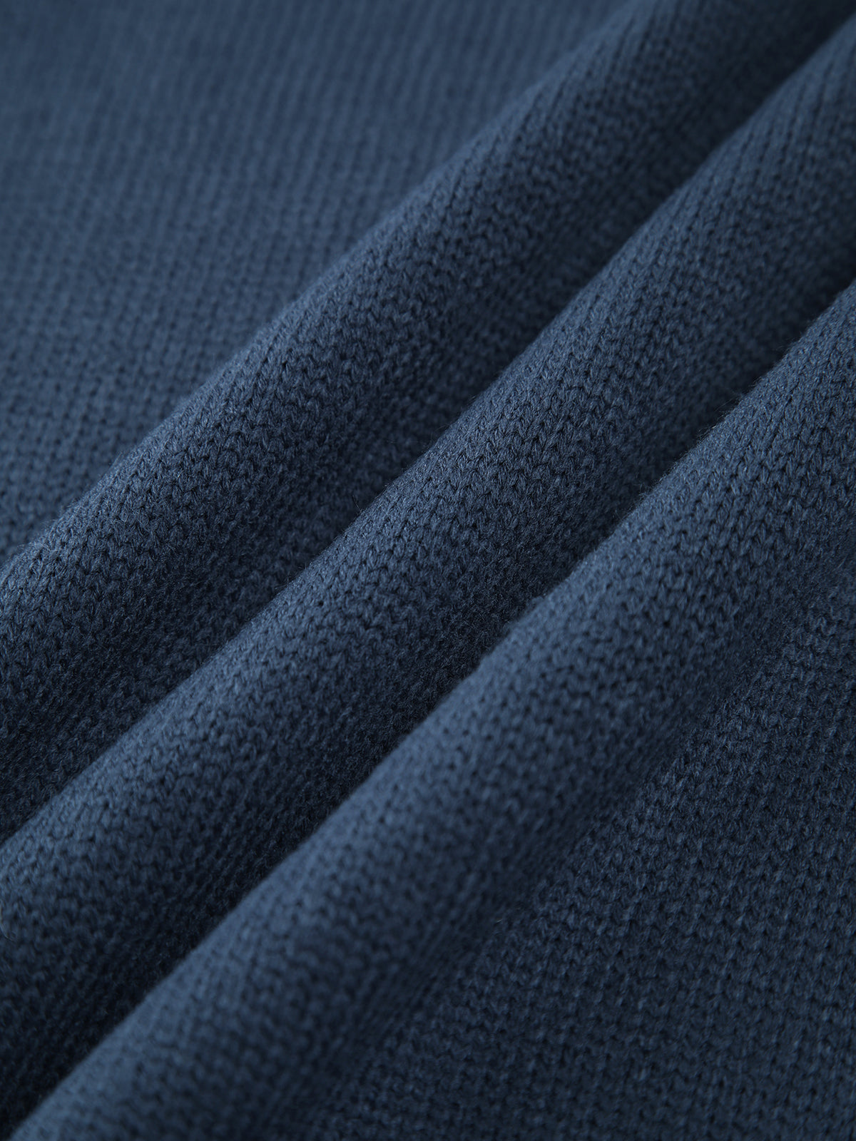 Deborah - Ribbed Mock Neck Knit Sweater
