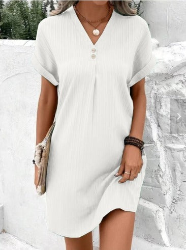 Callista - V-neck Spring Dress