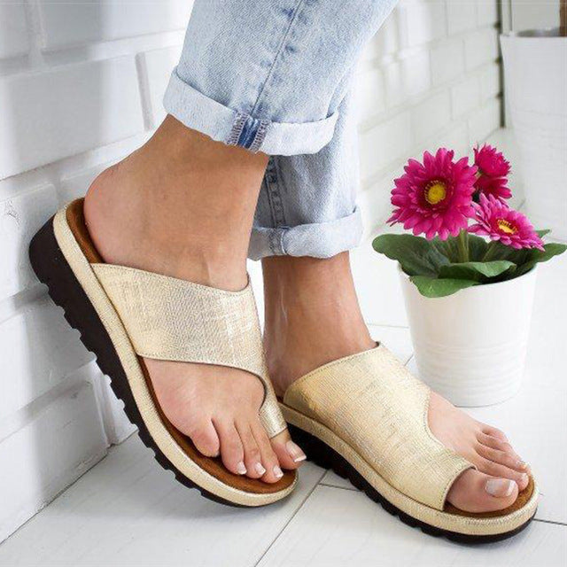 Emory - Supportive Summer Sandals with Slip-On Design