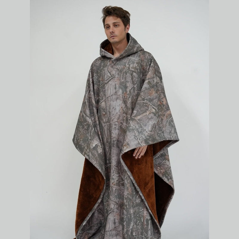 Nova - Luxurious Hooded Poncho for Unmatched Comfort