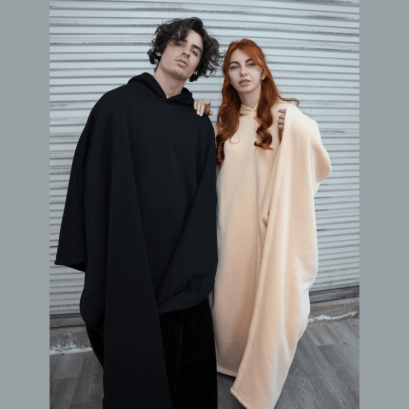 Nova - Luxurious Hooded Poncho for Unmatched Comfort