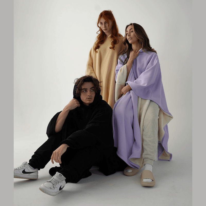 Nova - Luxurious Hooded Poncho for Unmatched Comfort