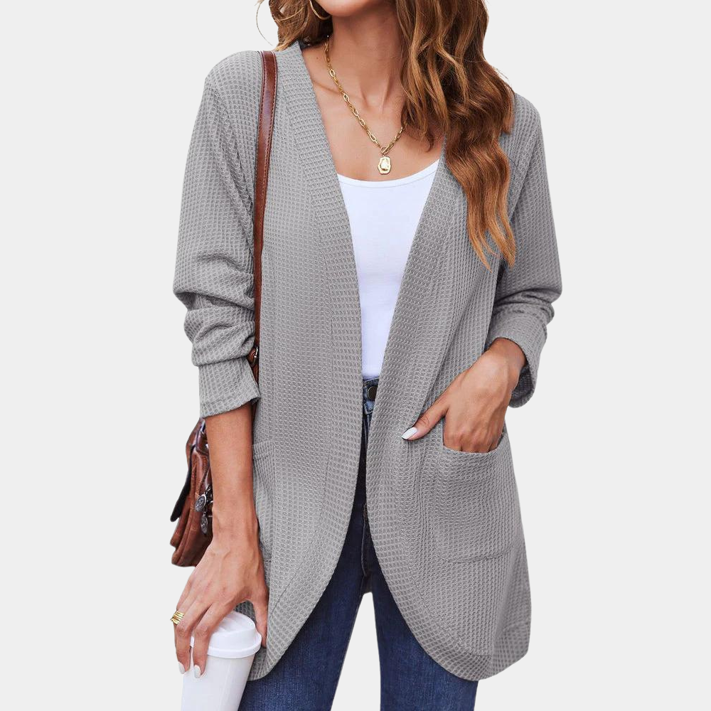 Marli - Open-Front Knit Cardigan