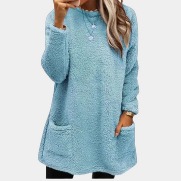 Taya - Oversized Plush Sweater Ultimate Comfort