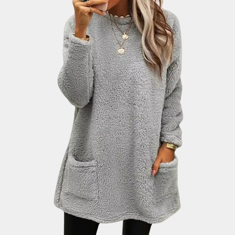 Taya - Oversized Plush Sweater Ultimate Comfort