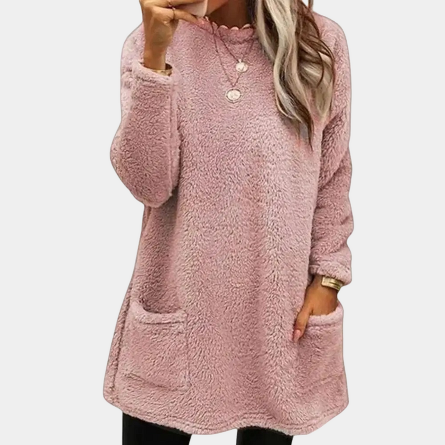 Taya - Oversized Plush Sweater Ultimate Comfort