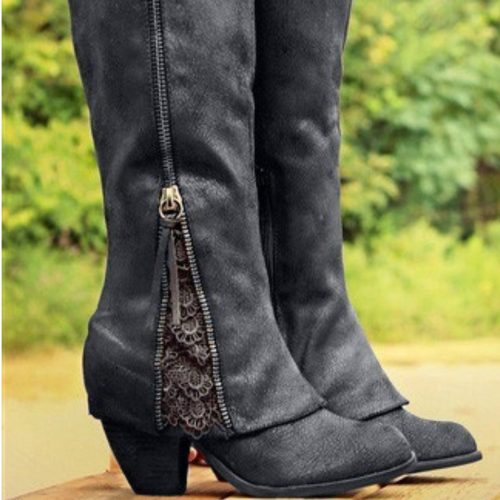 Josephine - Elegant Heeled Boots for a Sophisticated Look