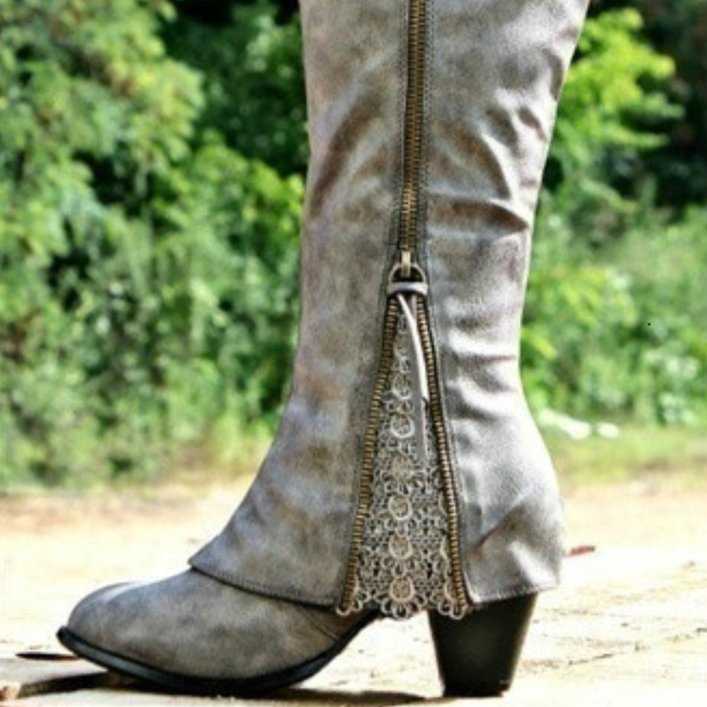 Josephine - Elegant Heeled Boots for a Sophisticated Look