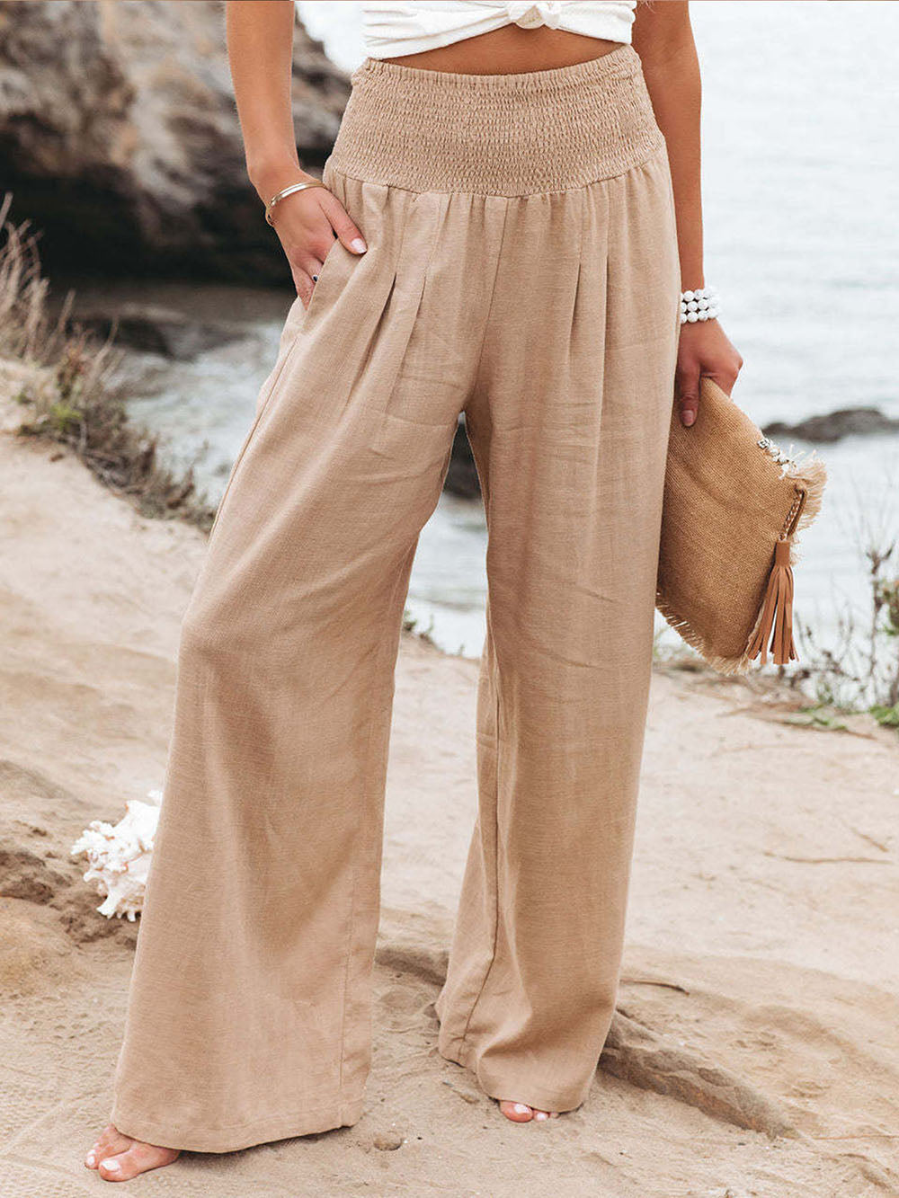 Valentina - Casual Linen Pants Ideal For Summer