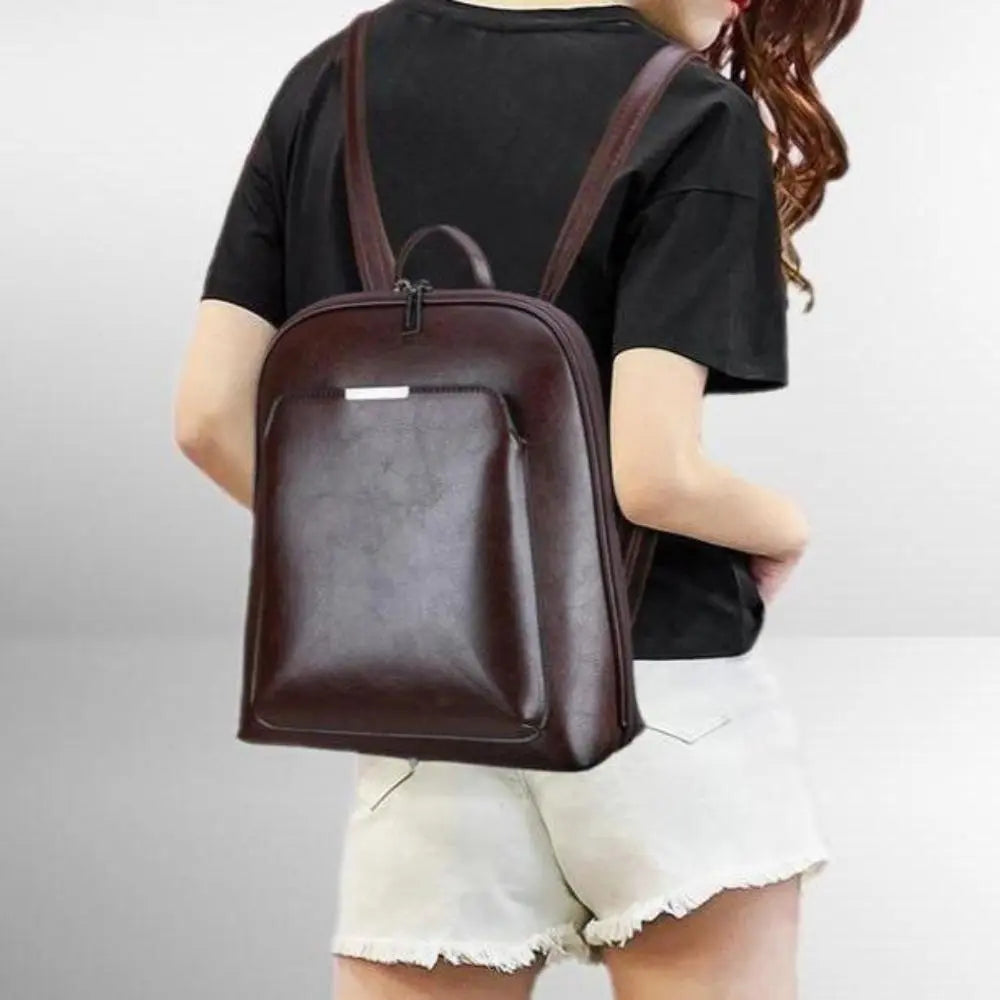 Alexis - Classic Double-Zip Backpack