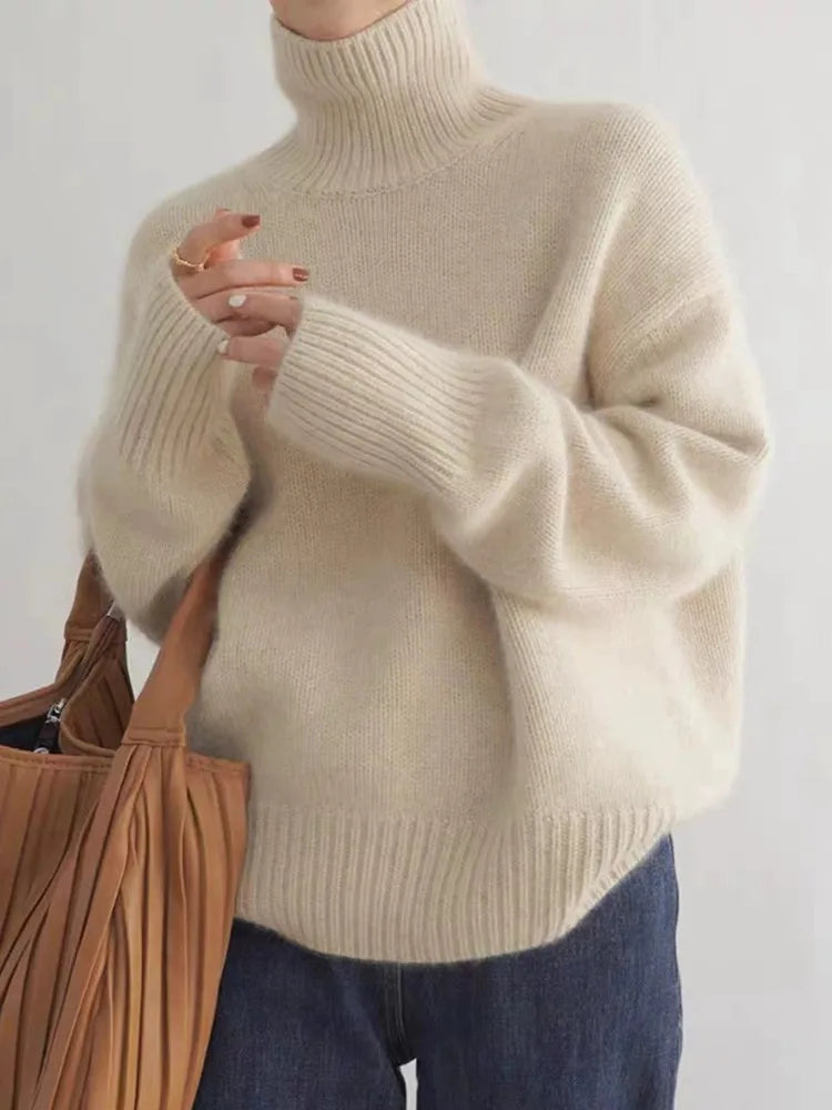 Bea - Cozy Turtleneck Sweater for Warmth