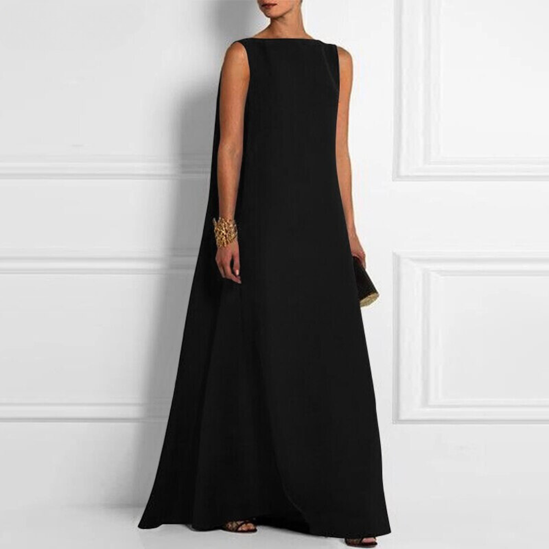 Honey - Women Sleeveless A-Line Evening Gown