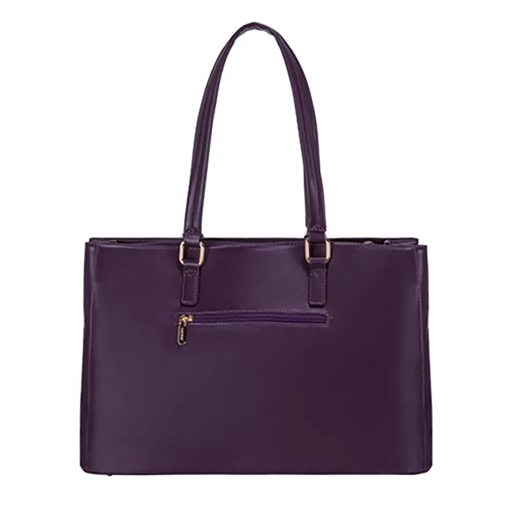 Ariana - Elegant Purple Laptop Tote for Women