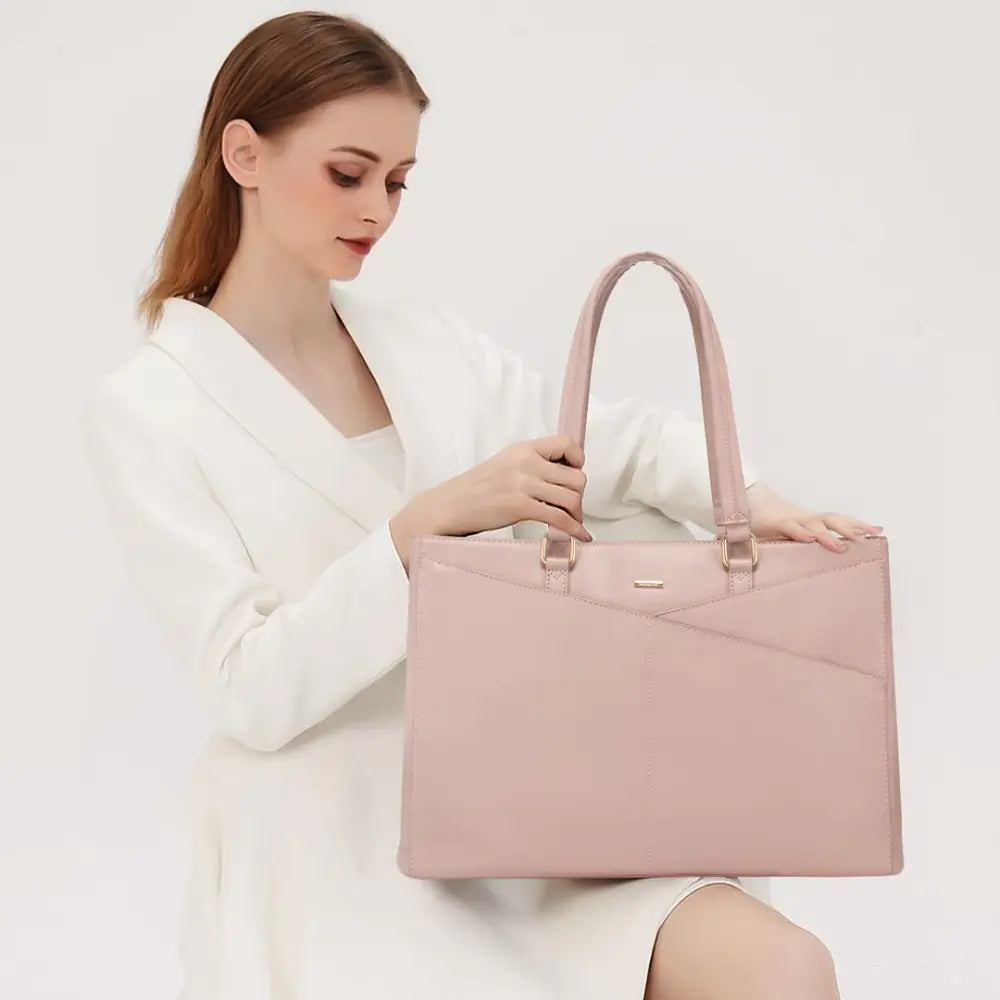 Ariana - Elegant Purple Laptop Tote for Women