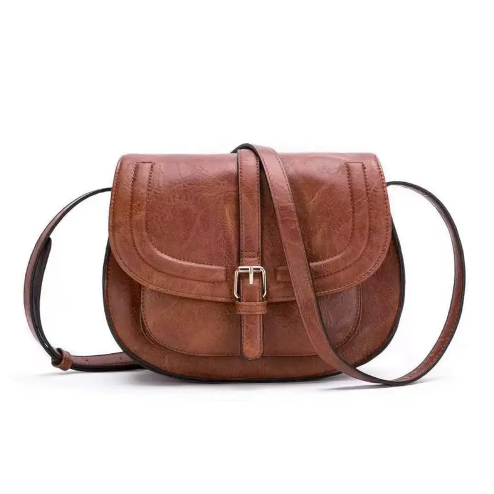 Yara - Classic Saddle Crossbody Bag