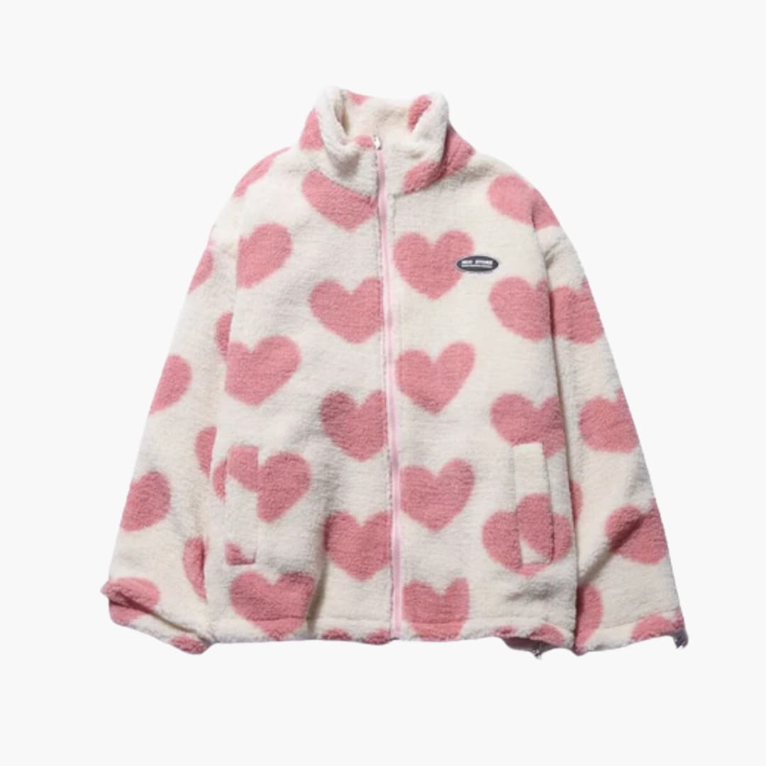 Odette - Heart-Lined Reversible Jacket