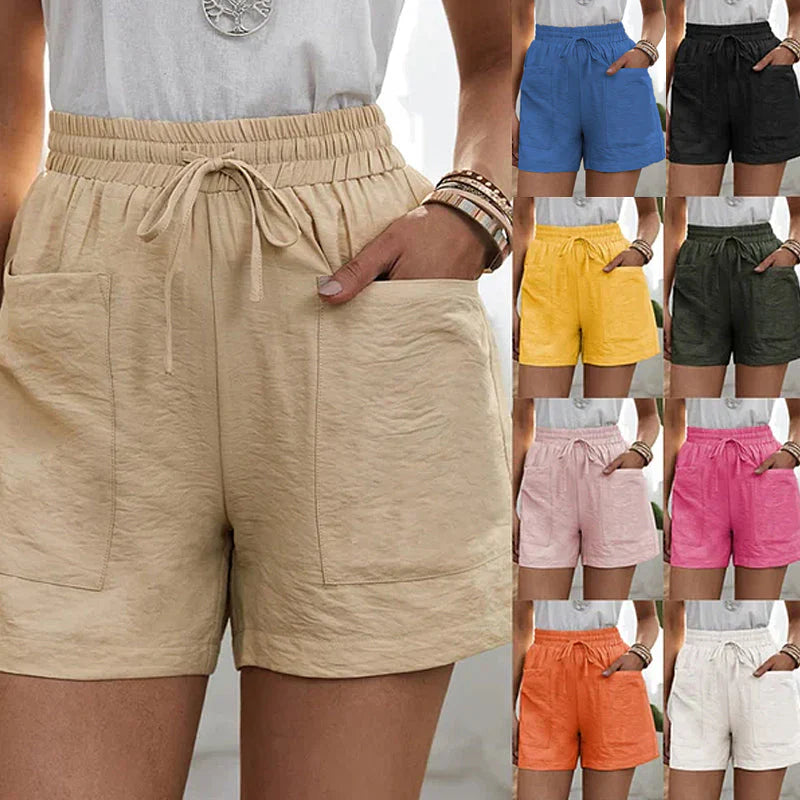 Jordyn - Casual Shorts With Pockets