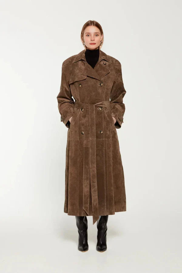 Koa - Vegan Leather Trenchcoat