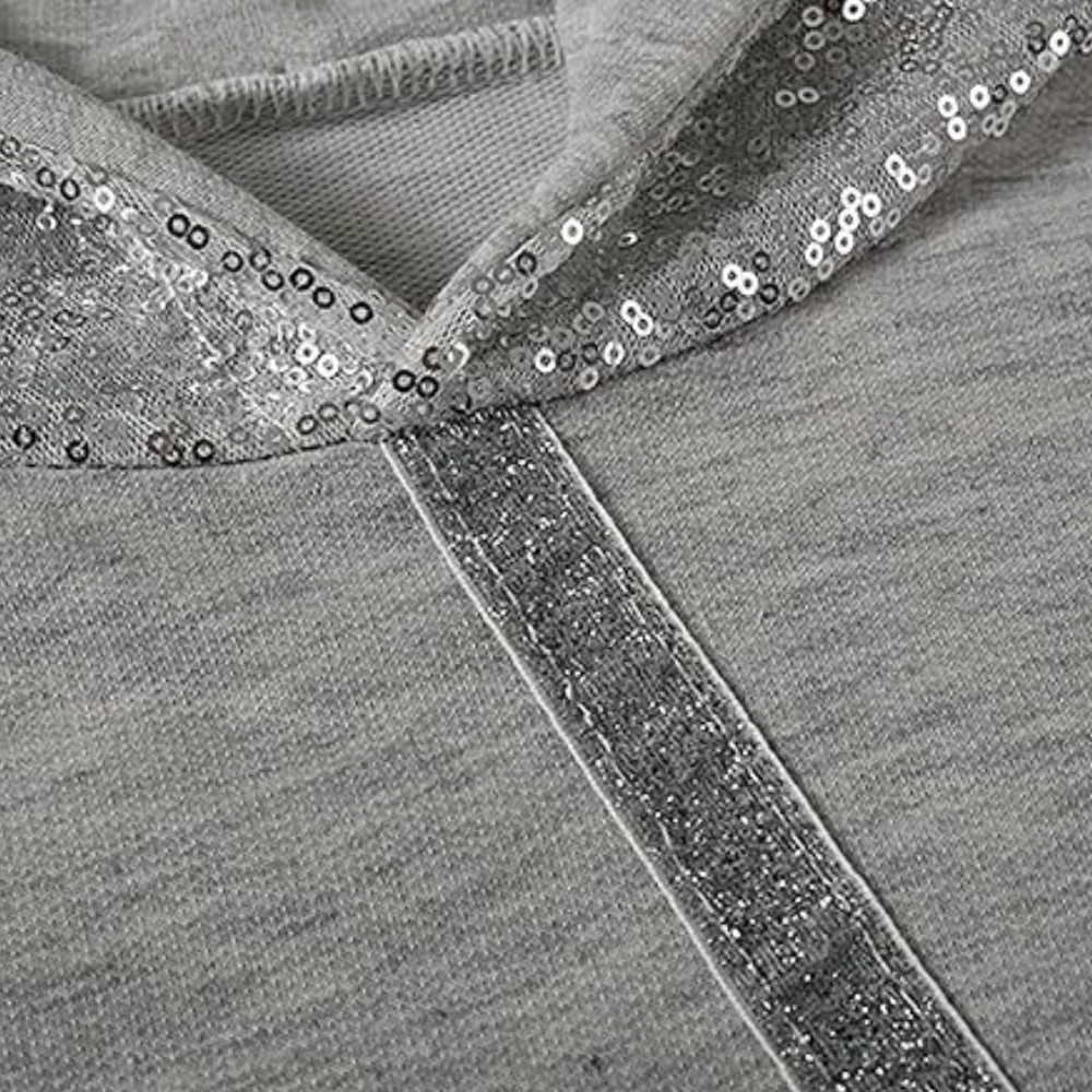 Tilda - Sequin-Embellished Hoodie