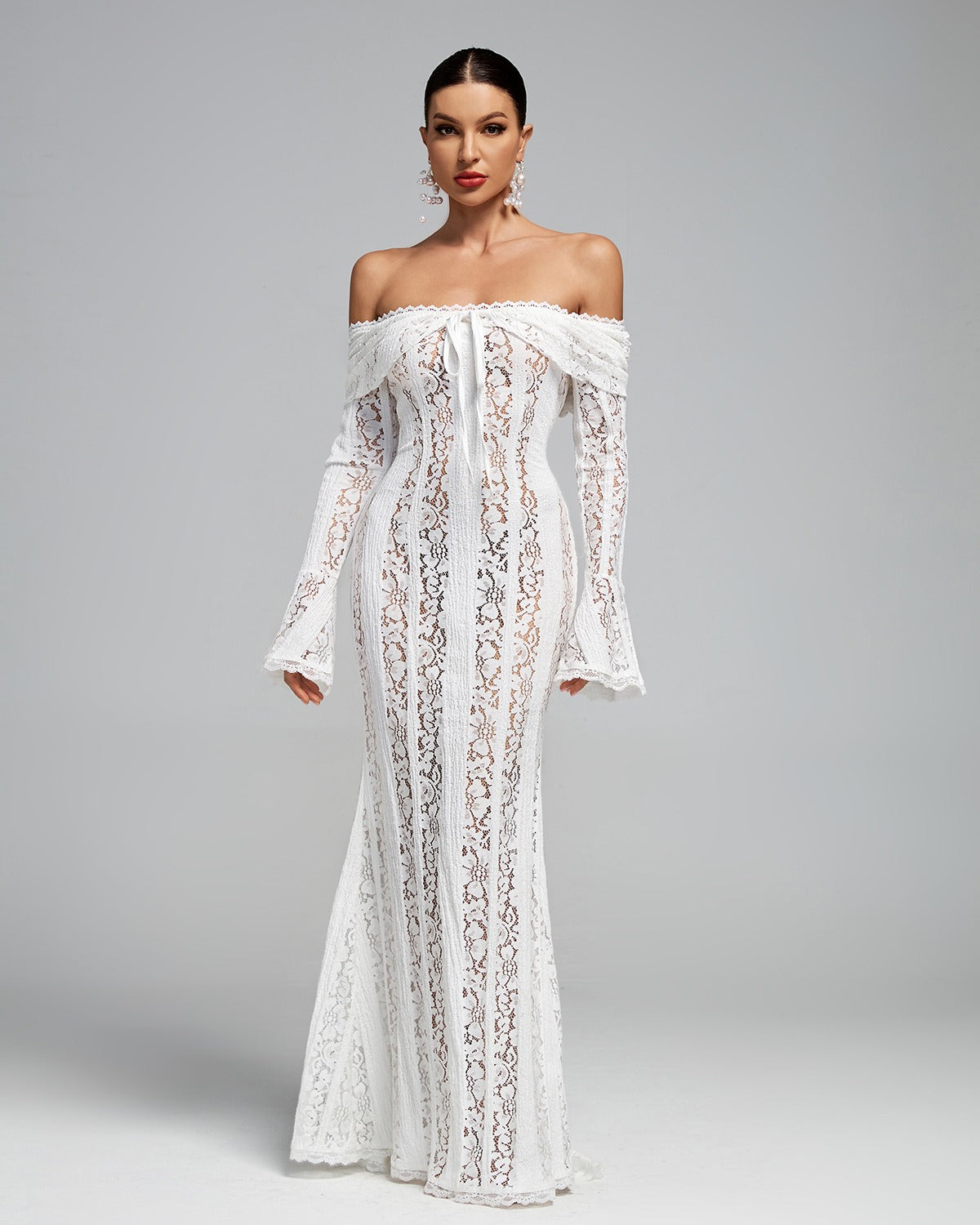 Kiara - Lace Maxi Dress