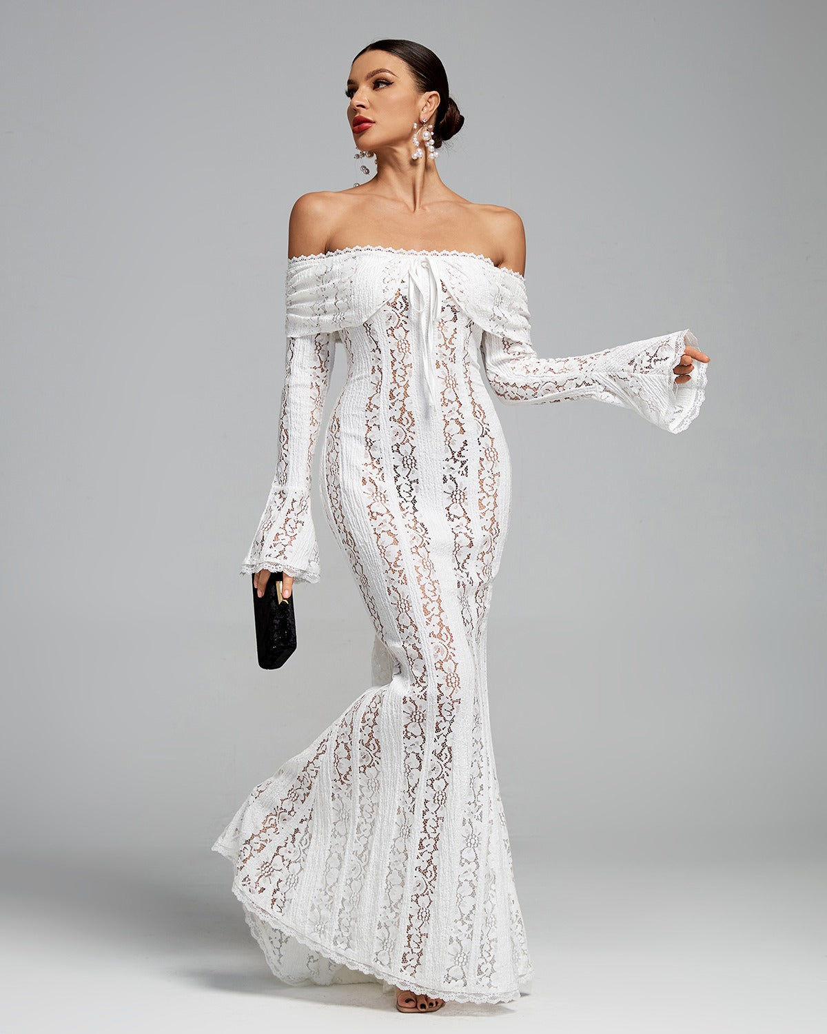 Kiara - Lace Maxi Dress