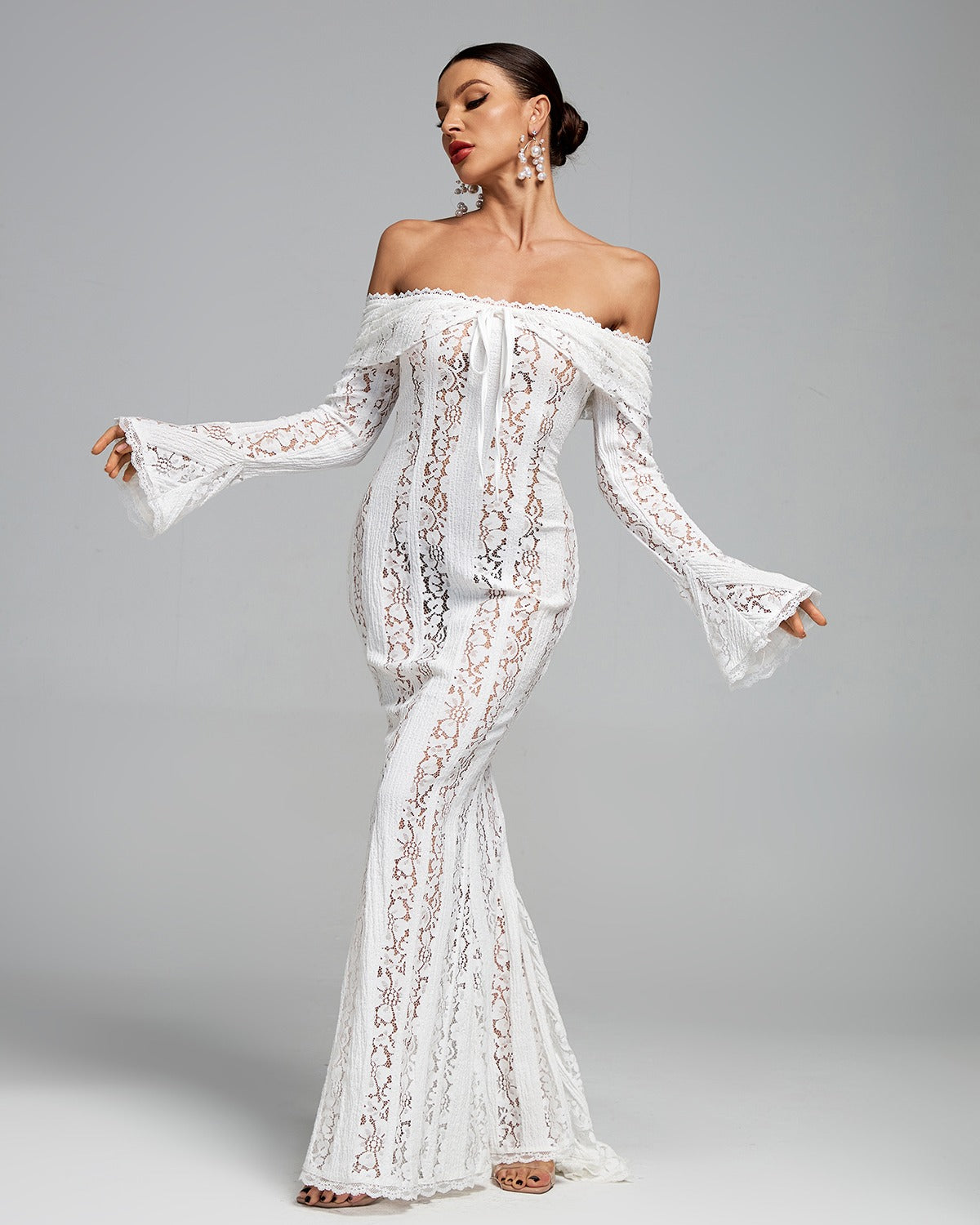Kiara - Lace Maxi Dress