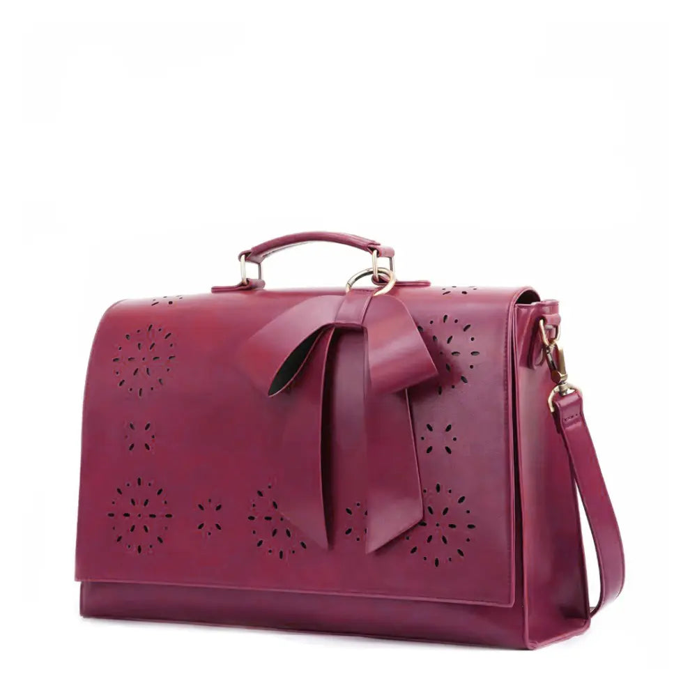 Eliza - Elegant Bow-Tie Satchel