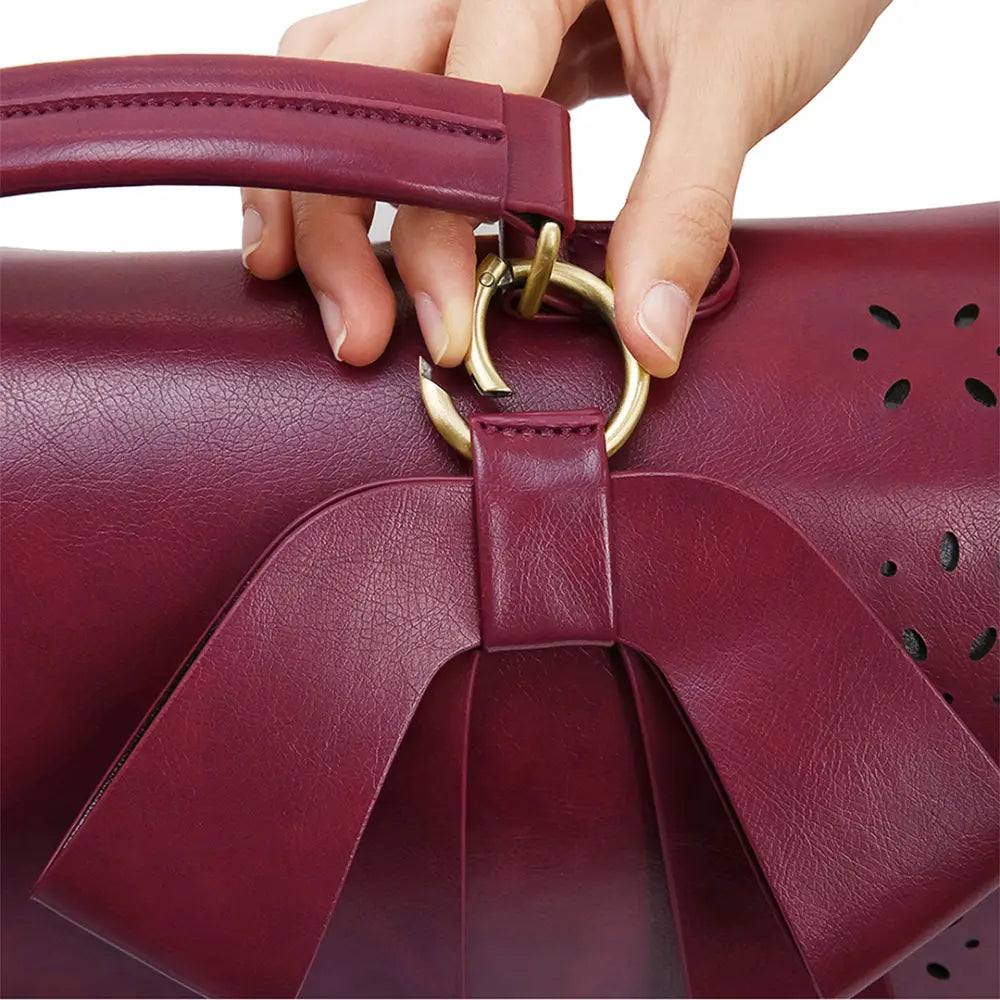 Eliza - Elegant Bow-Tie Satchel