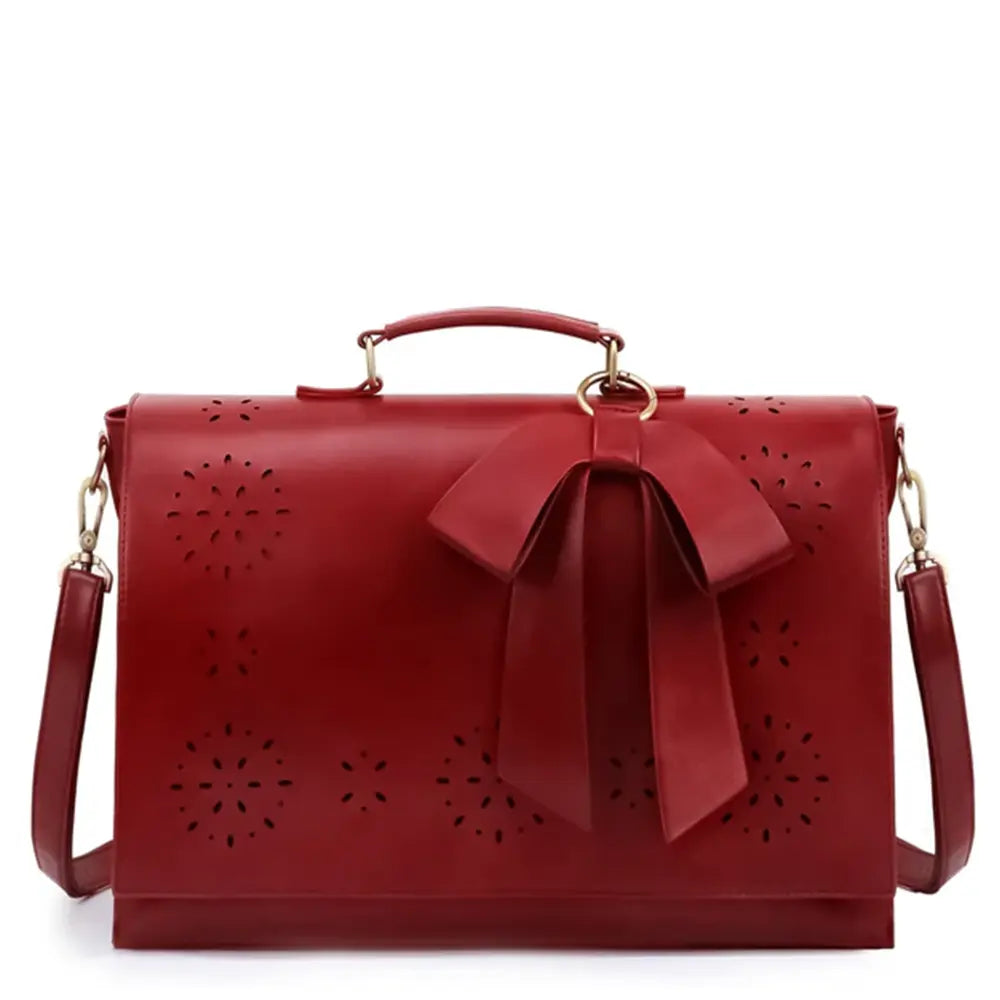 Eliza - Elegant Bow-Tie Satchel