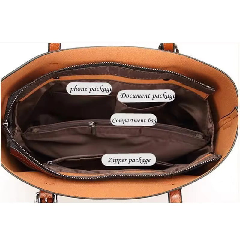 Amara - Elegant Vegan Leather Handbag for Everyday Use