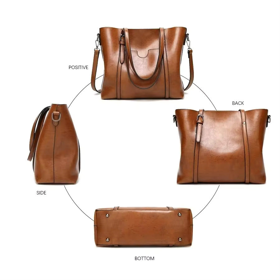 Amara - Elegant Vegan Leather Handbag for Everyday Use