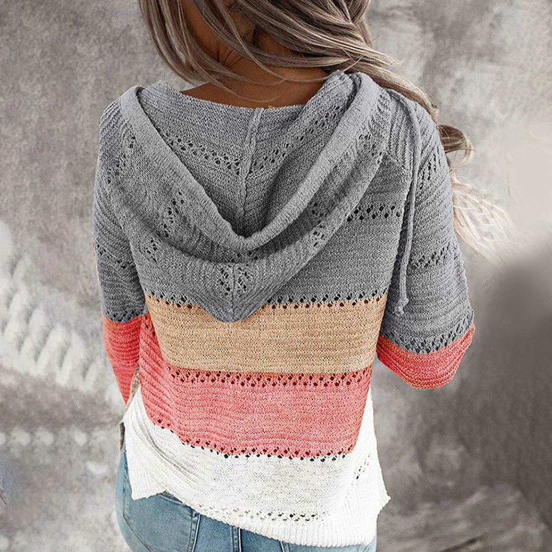 Rose - Casual V-Neck Sweater for Everyday Comfort