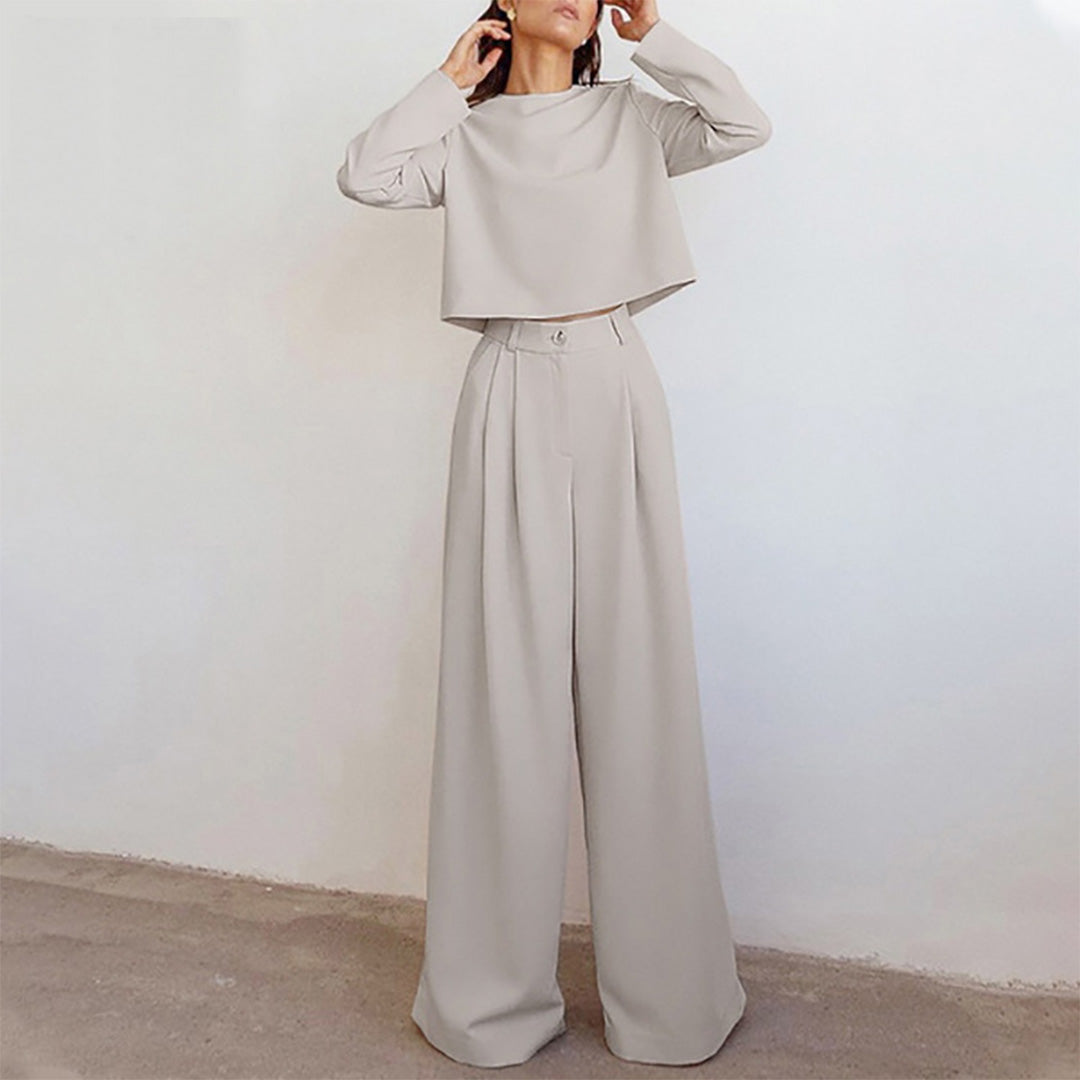 Heidi - Sophisticated Palazzo Pants Set for Women