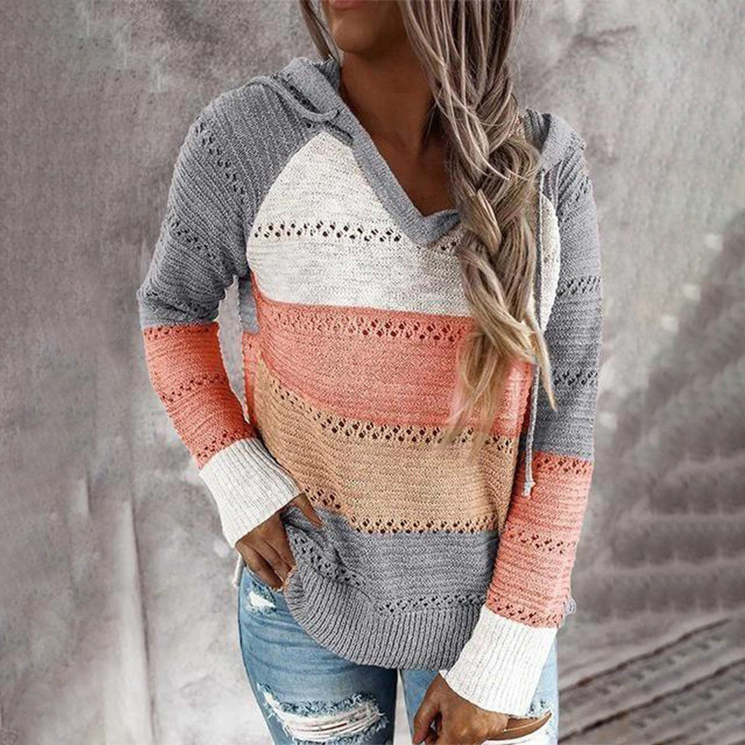 Rose - Casual V-Neck Sweater for Everyday Comfort