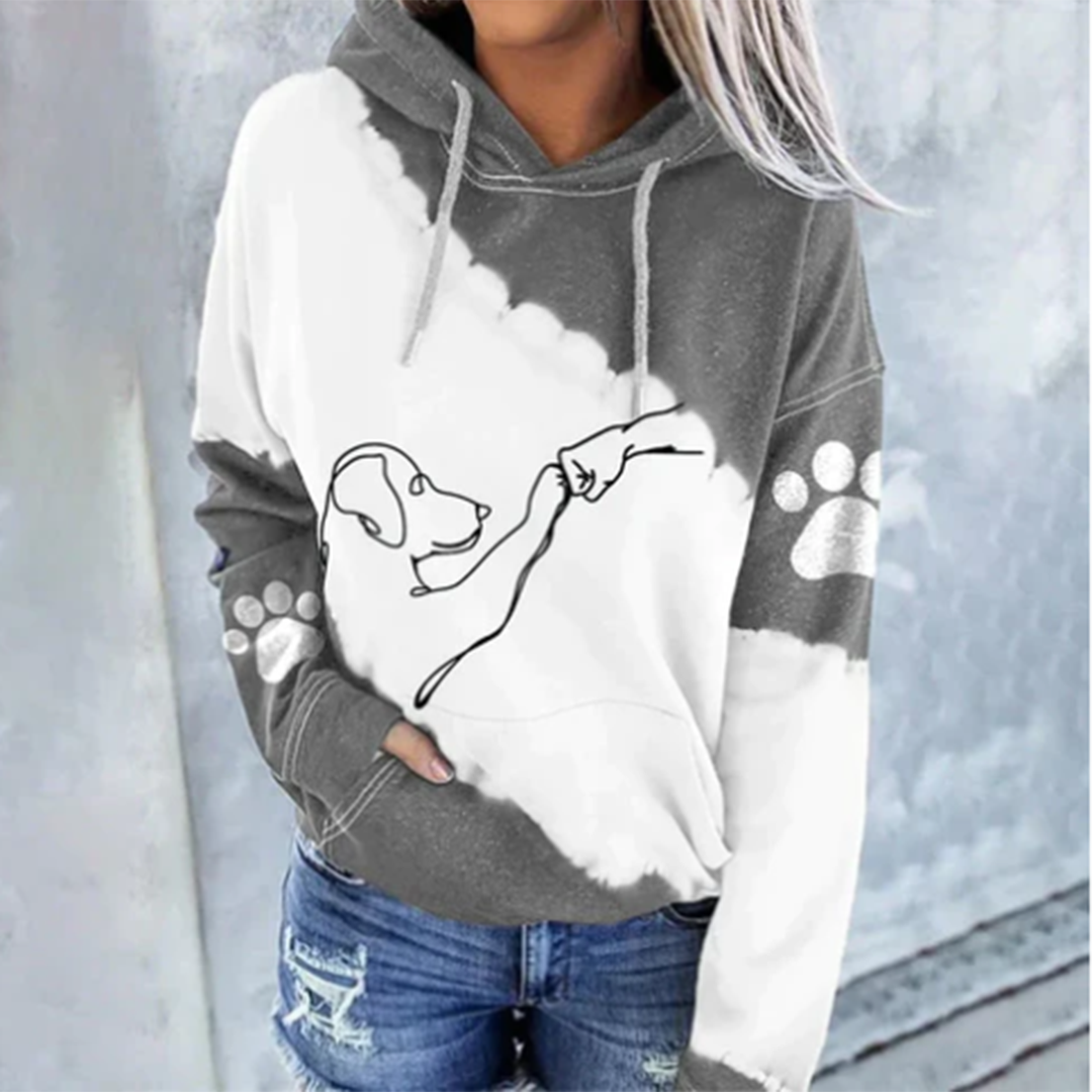 Amara - Pet Lover Hoodie Cozy and Stylish for Casual Days