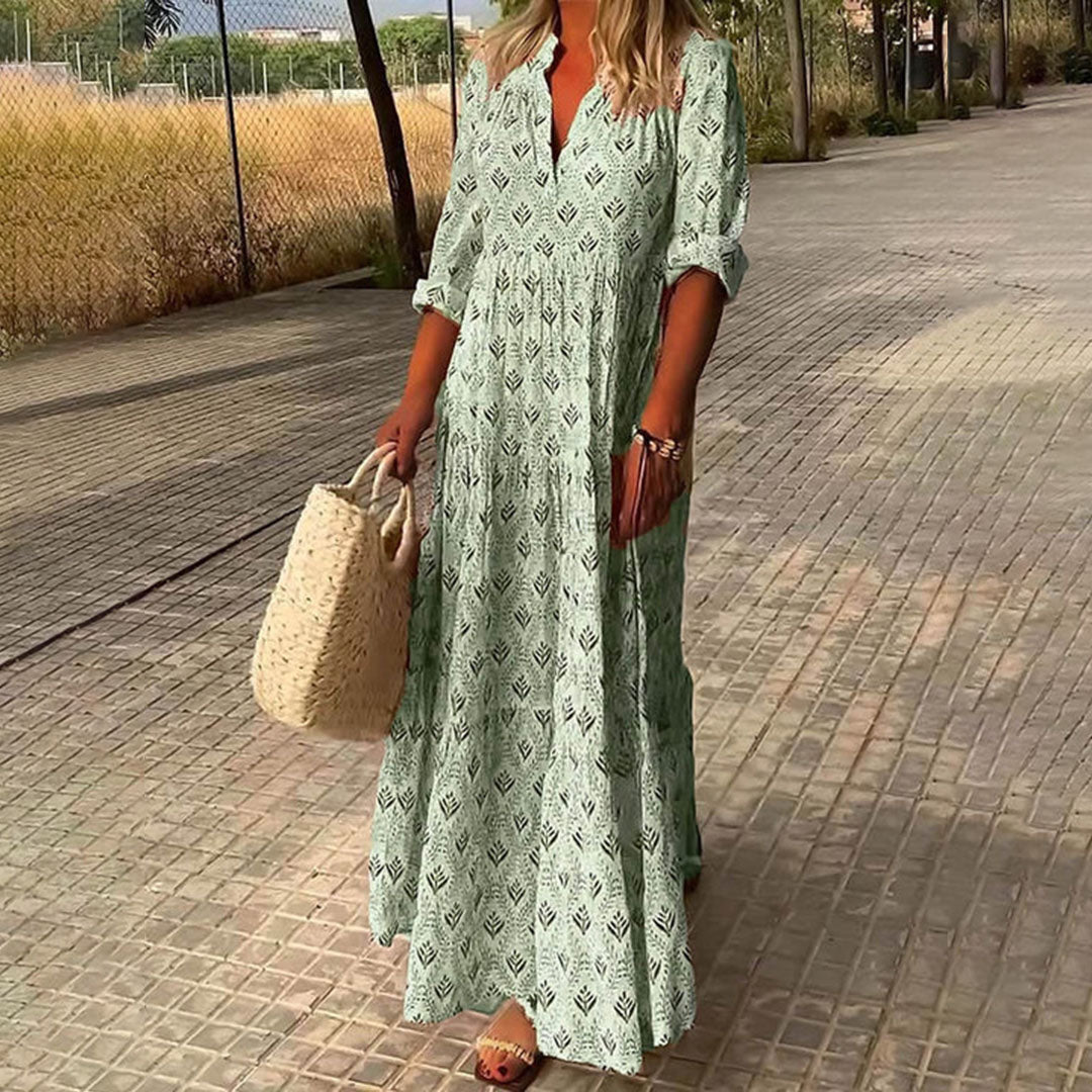 Susan - Boho Maxi Dress for Women