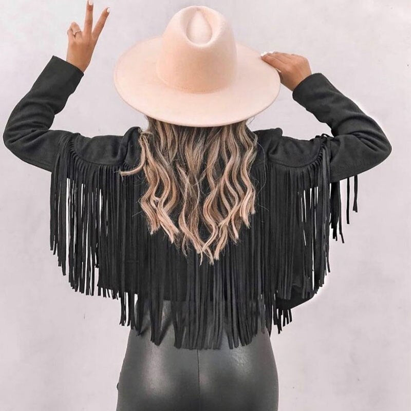 Selene - Fringed Fashion Jacket