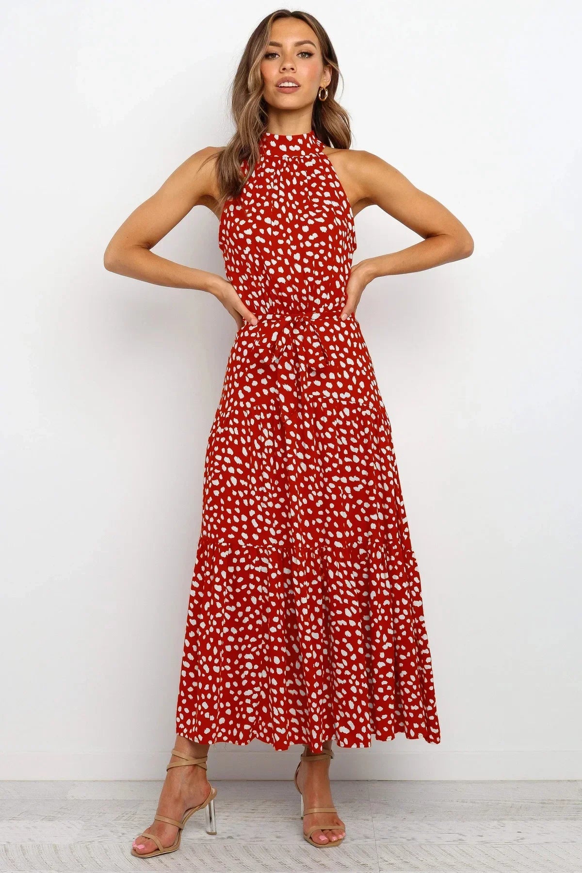 Evelyn - Polka Dot Summer Dress