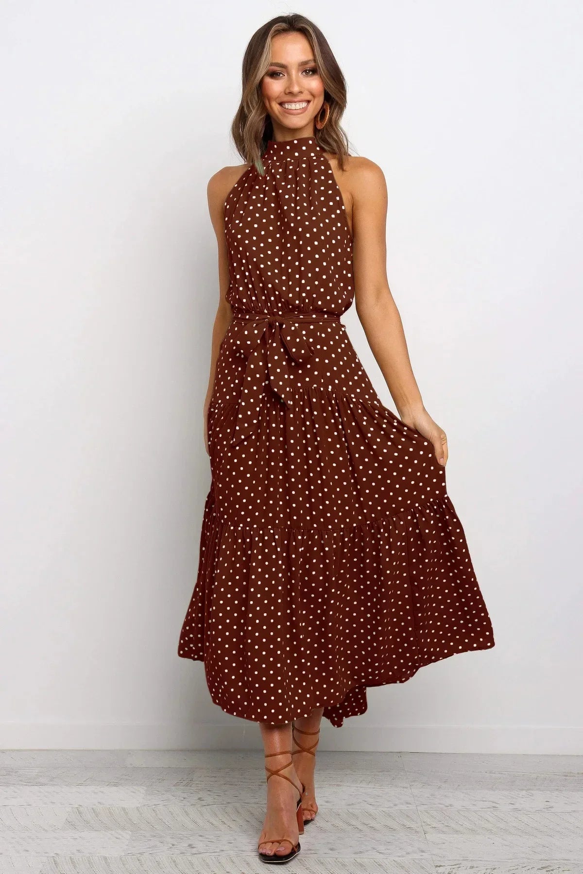 Evelyn - Polka Dot Summer Dress