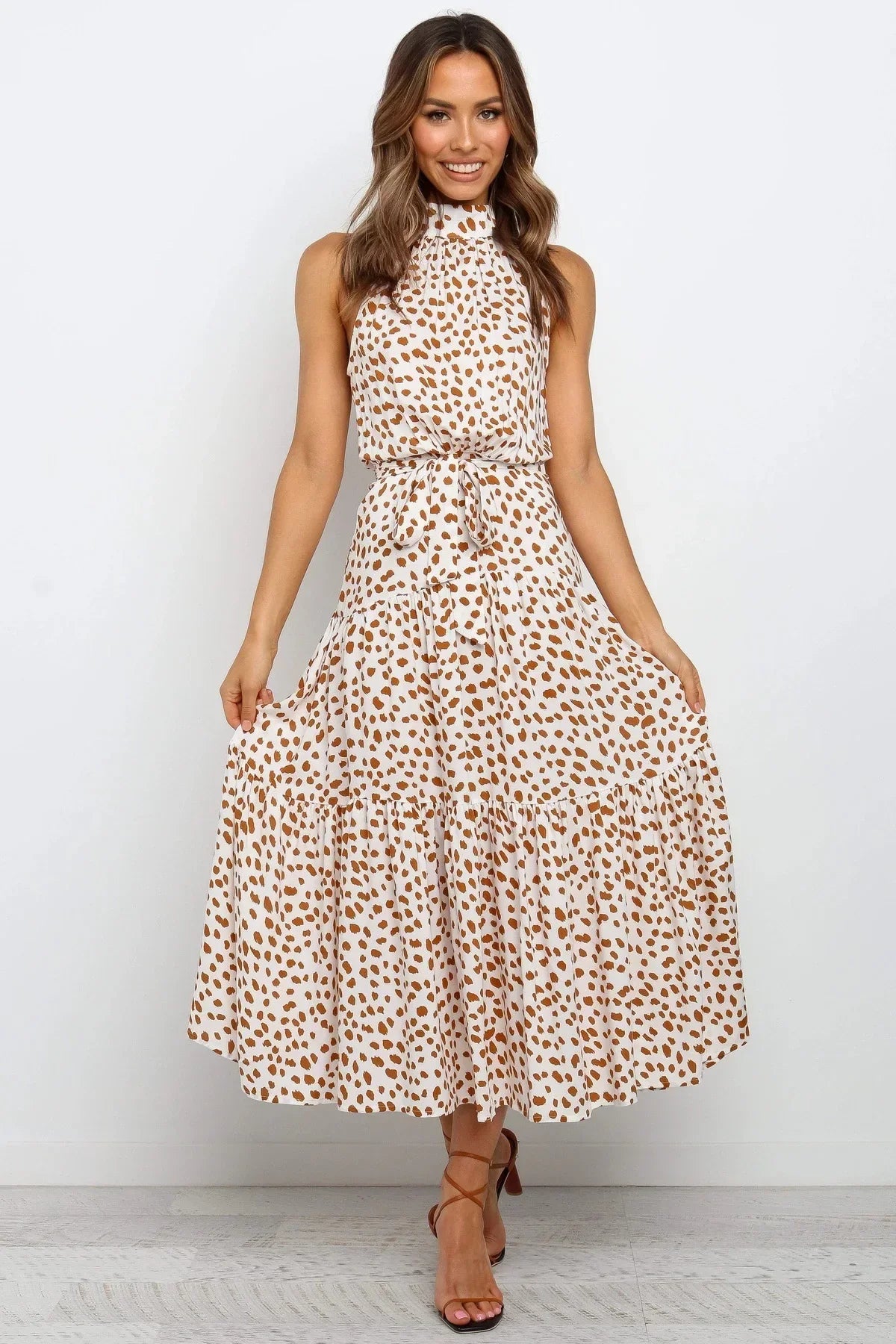 Evelyn - Polka Dot Summer Dress